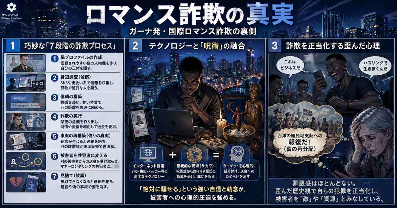 ガーナ発国際ロマンス詐欺の裏側