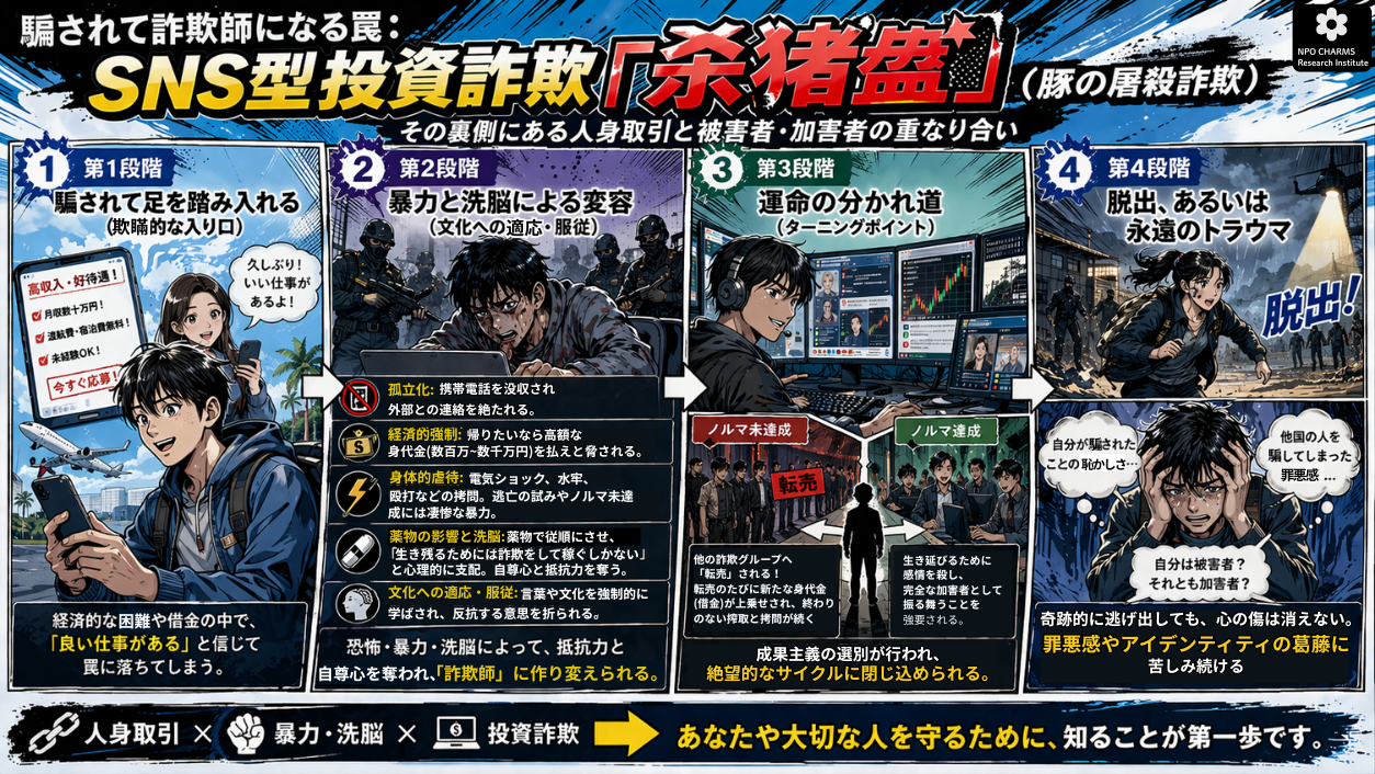 騙されて詐欺師になる罠