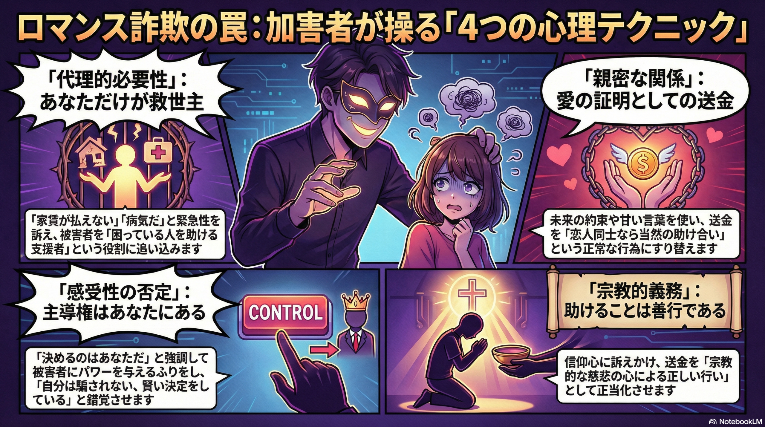 なぜ人は騙されるのか？国際ロマンス詐欺における「中和の技術」と役割操作（アルターキャスティング）の心理的トリックを解明