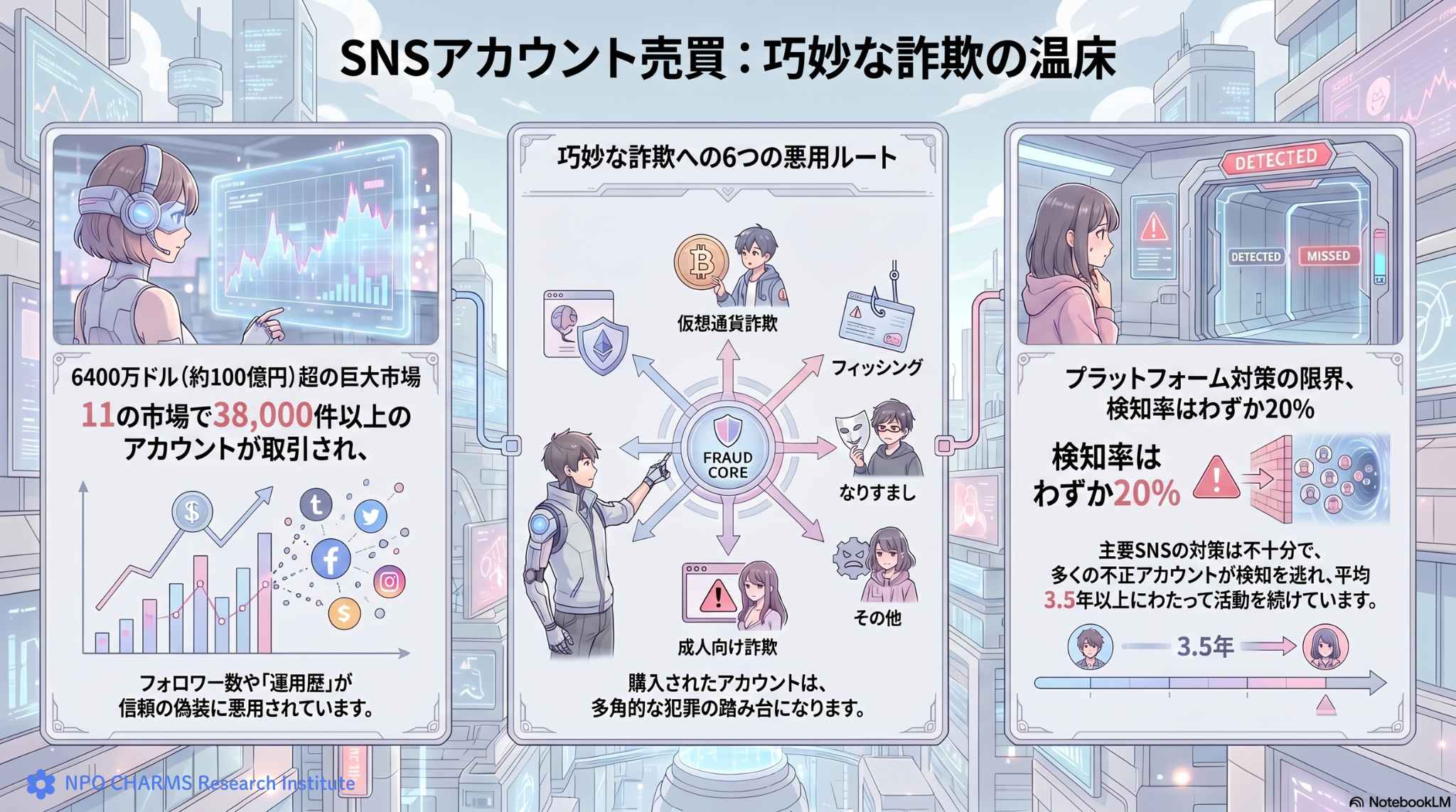 SNSアカウント売買：巧妙な詐欺の温床