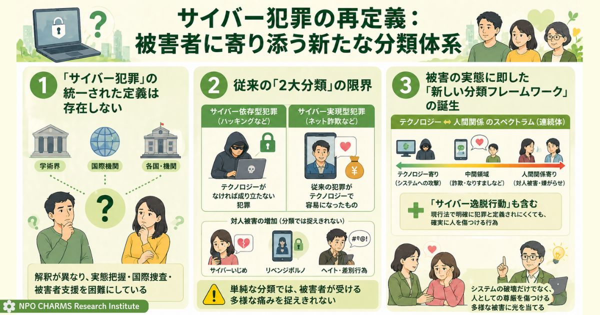 サイバー犯罪の再定義