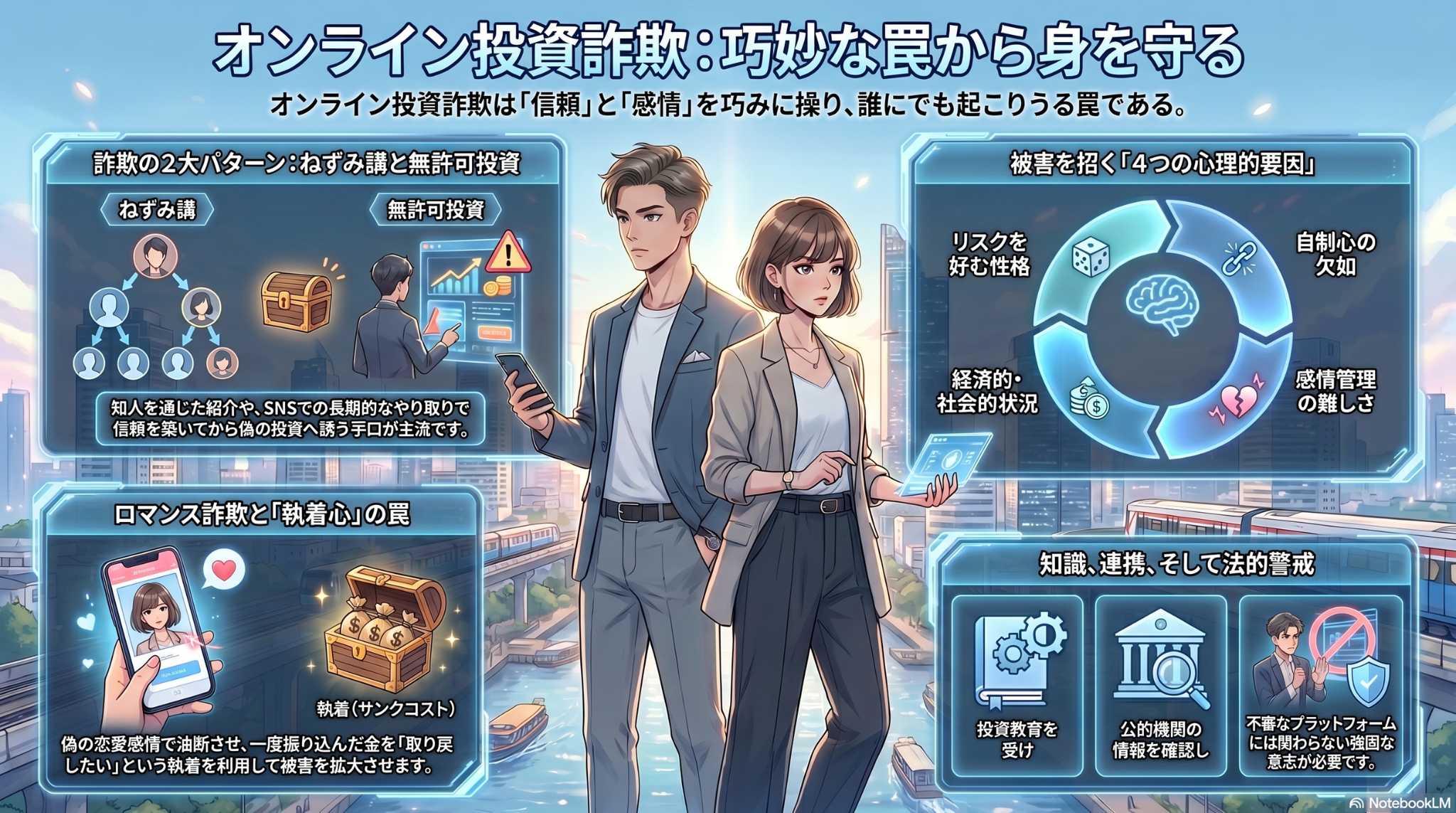 なぜオンライン投資詐欺に騙されるのか？最新の手口と被害心理から学ぶ防衛策