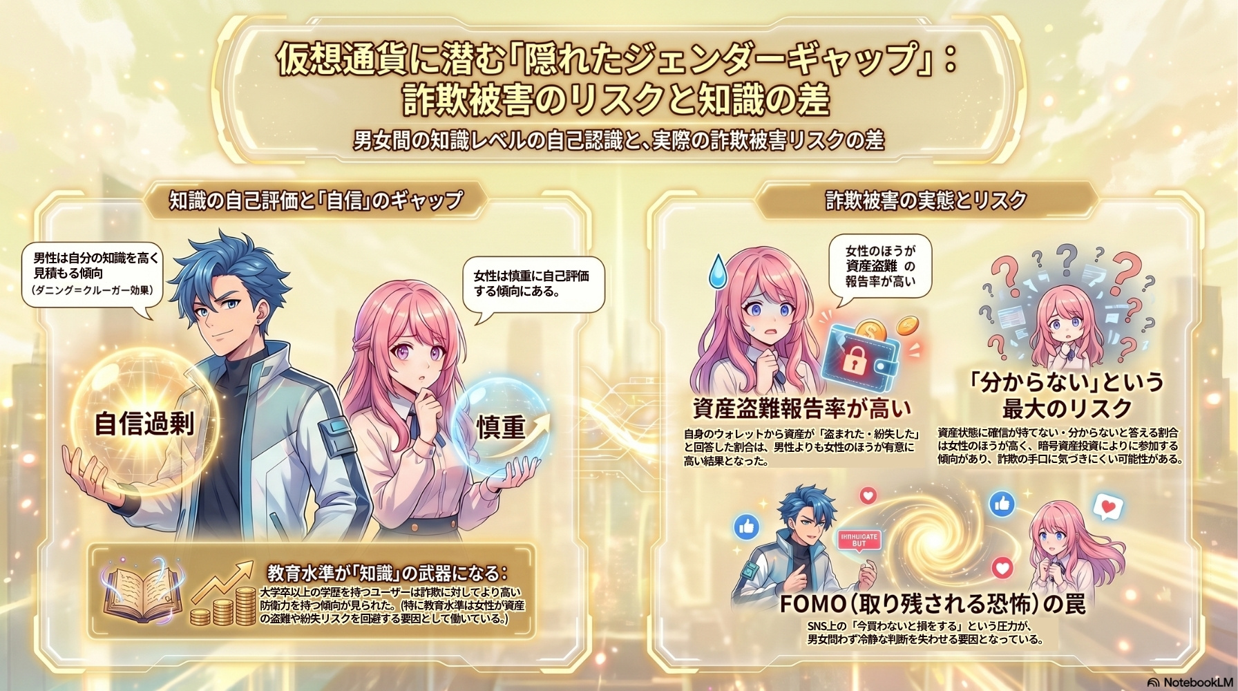 仮想通貨隠れたジェンダーギャップ