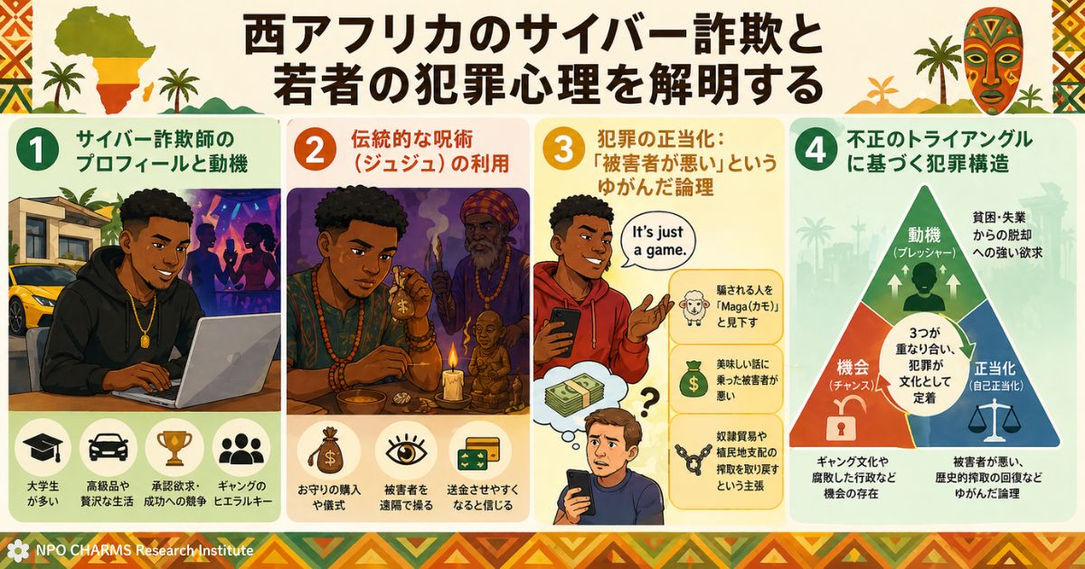 西アフリカのサイバー詐欺と若者の犯罪心理
