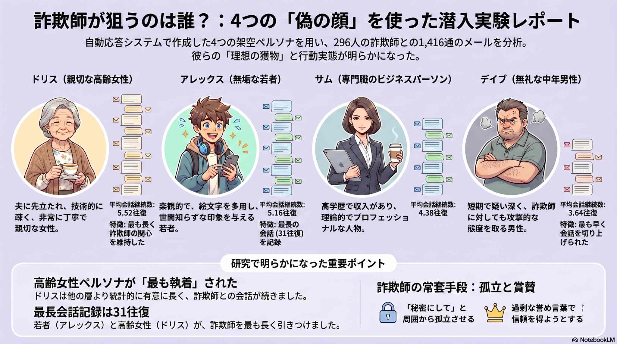詐欺師の標的 潜入実験レポート