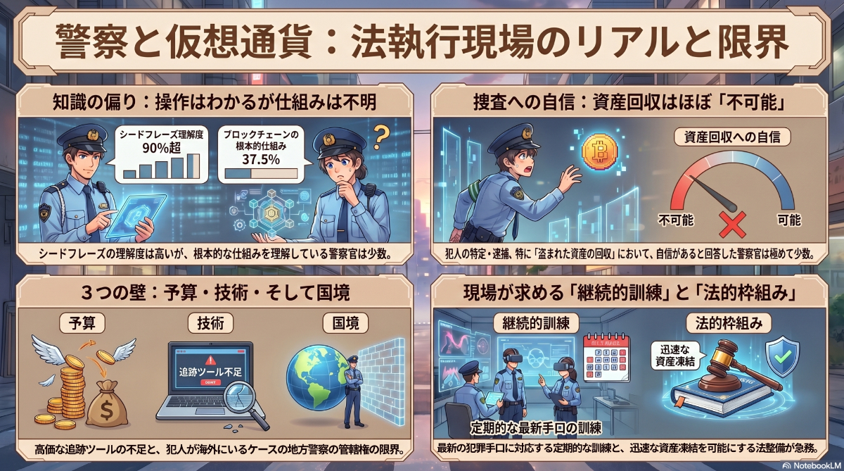 警察と仮想通貨