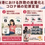 香港における詐欺の産業化とコロナ禍の犯罪変容