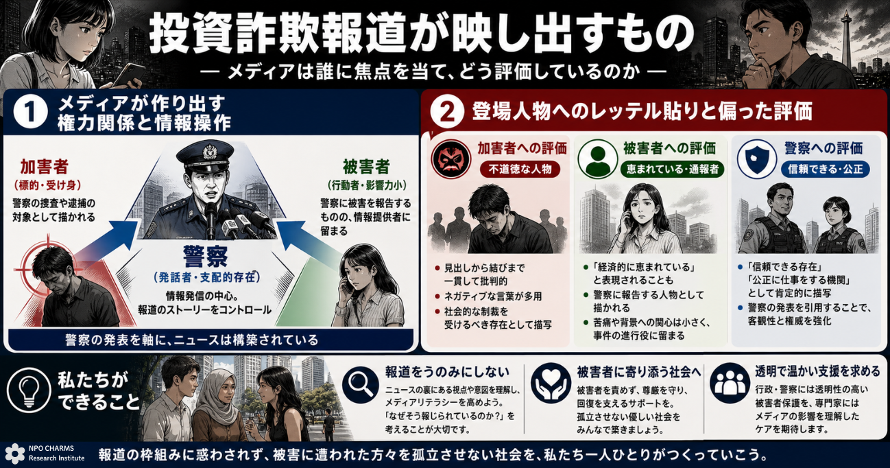 投資詐欺報道が映し出すもの