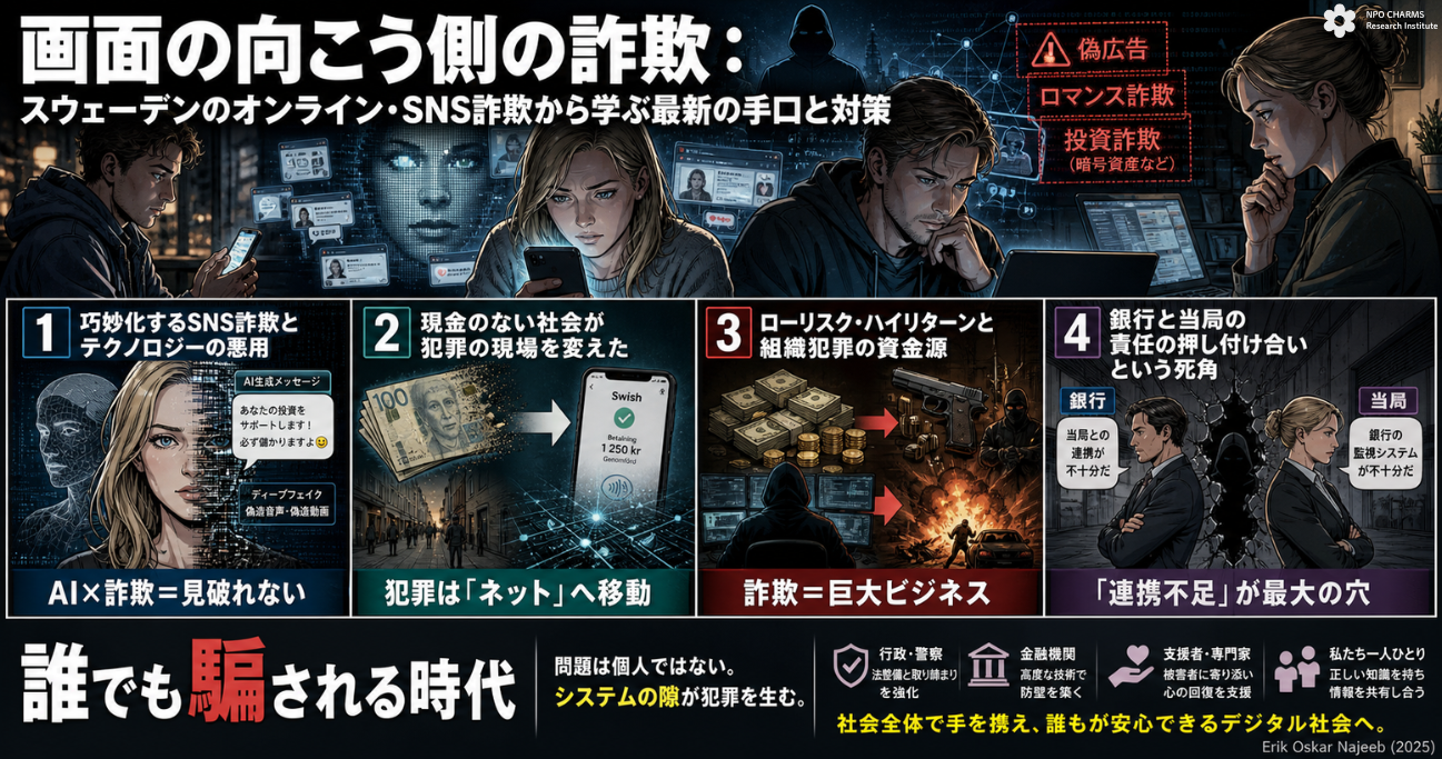 画面の向こう側の詐欺